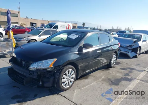 2015 Nissan Sentra Sv from USA, damaged, VIN 3N1AB7AP9FY268677